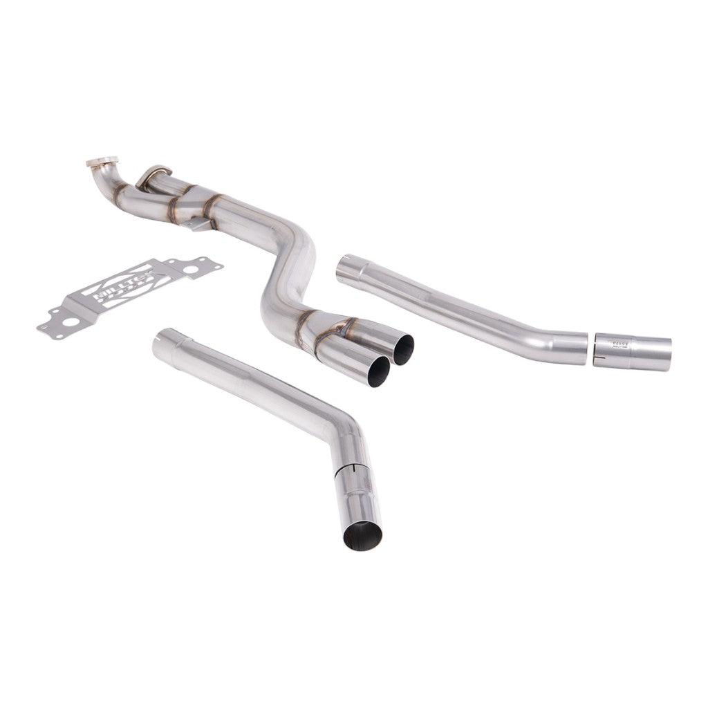 MILLTEK SSXBM1330 Secondary Cat Bypass System, 4" for BMW M2 (G87) Non-OPF/GPF Photo-0 