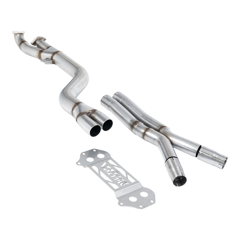 MILLTEK SSXBM1342 Secondary Cat Bypass System, 4" for BMW M3 (G80 / G81) / M4 (G82) Photo-0 