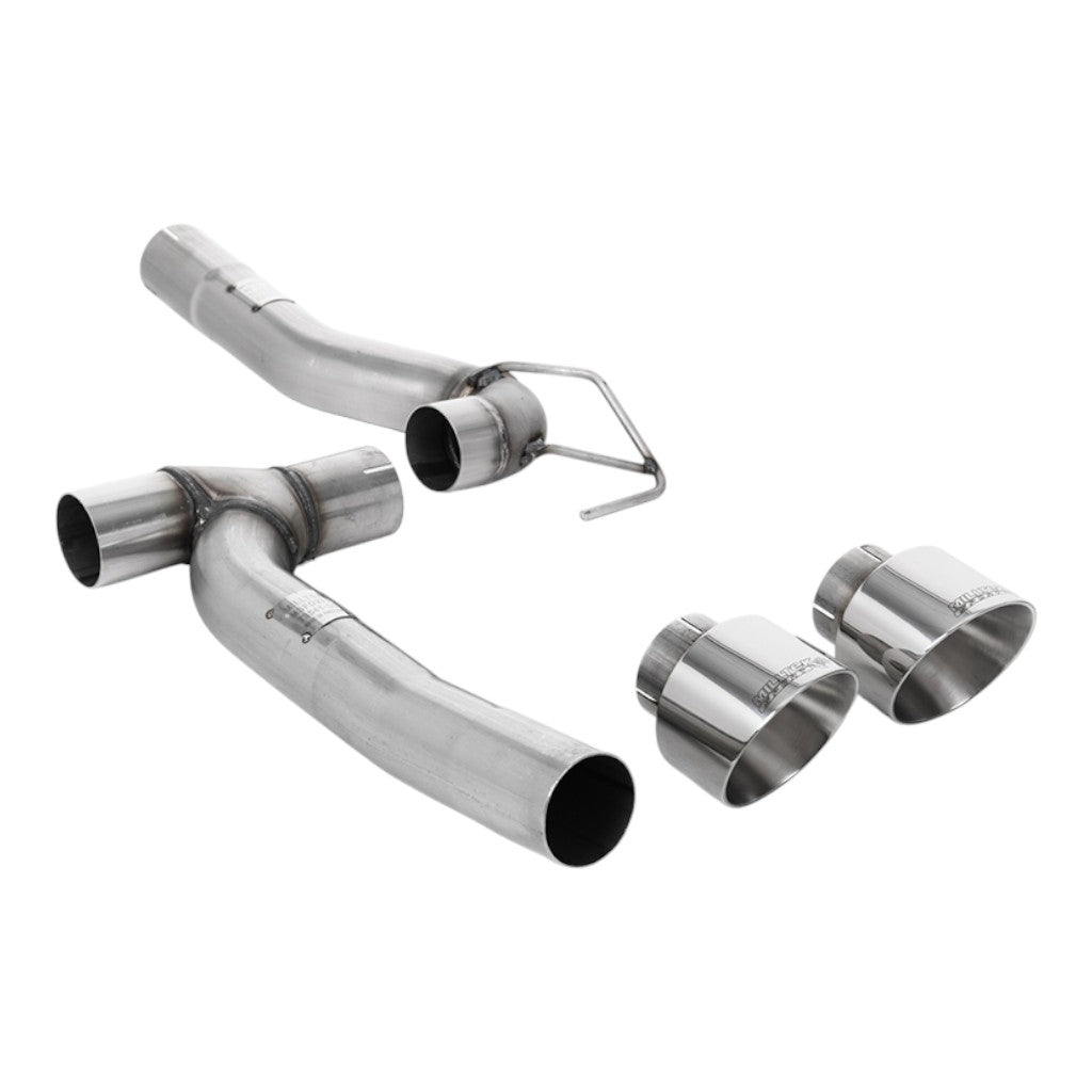 MILLTEK SSXFD379 Upgrade Kit for Milltek Cat-Back (Polished GT-100 Trims) for FORD Fiesta ST-Line 1.0T EcoBoost (MK8) 2017- Photo-0 