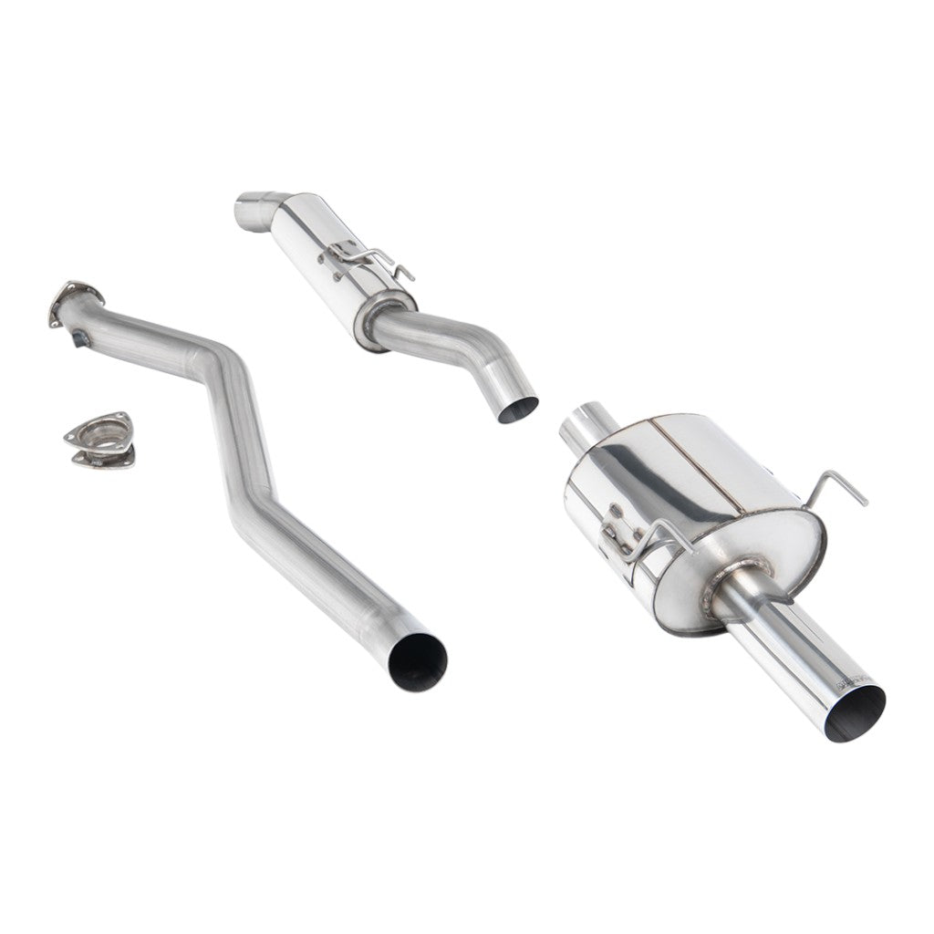 MILLTEK SSXHO271 Cat-Back Exhaust, 3" (Polished Tip) for ACURA Integra Type-R (DC5) 2001-2006 Photo-0 