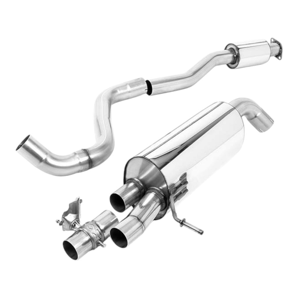 MILLTEK SSXHY162 Filter-Back Exhaust, 2.76" (Carbon JET-90 Trims) for HYUNDAI i20 N OPF/GPF 2021- Photo-0 