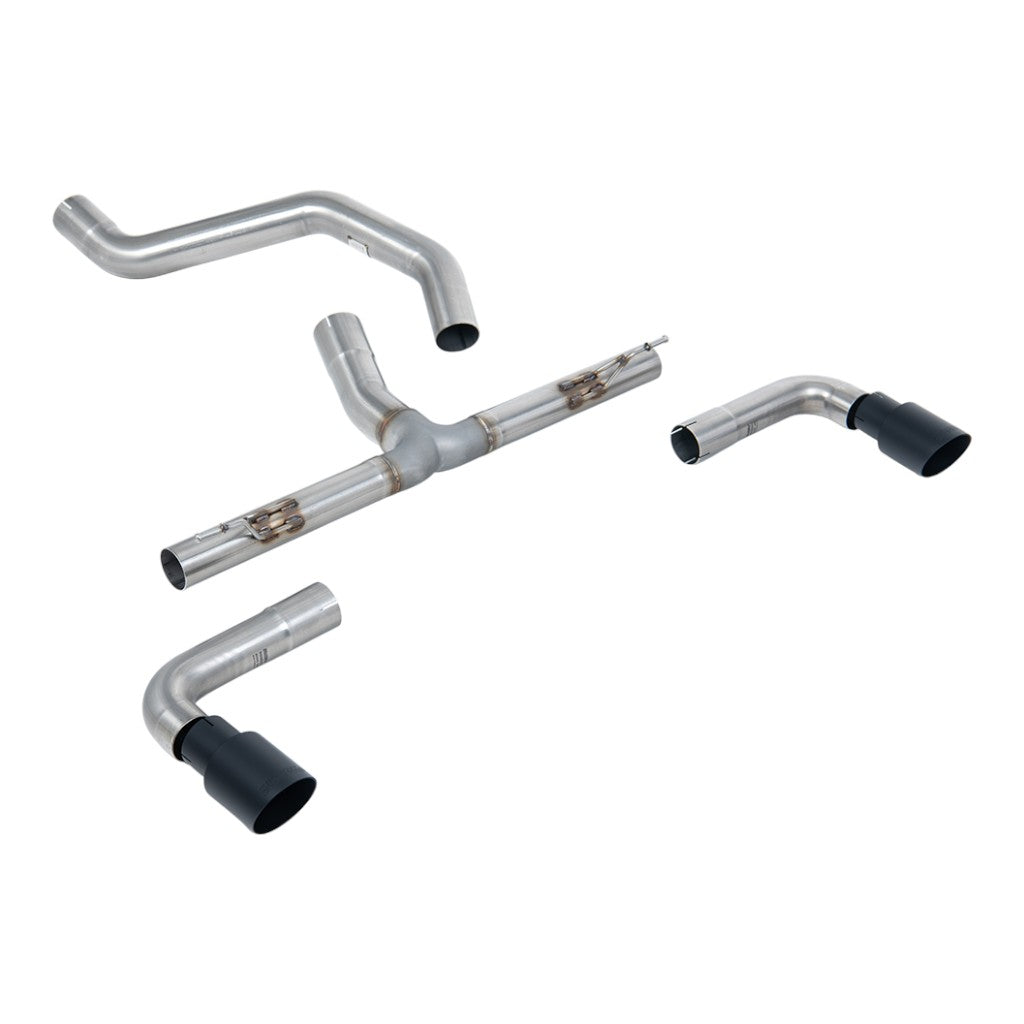 MILLTEK SSXINE102 Filter-Back Exhaust, 3" (Cerakote Black GT-90 Tips) for INEOS Grenadier 2023- Photo-0 