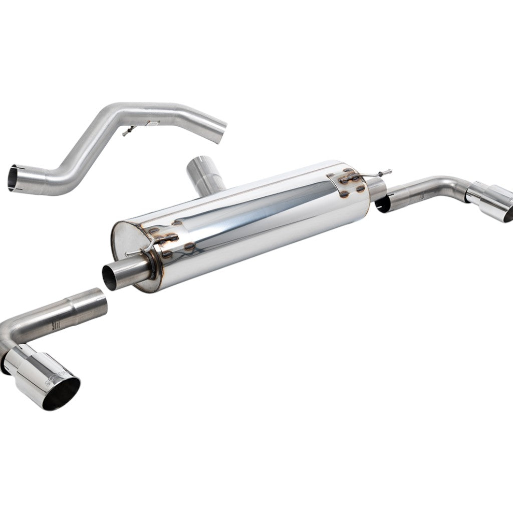 MILLTEK SSXINE106 Filter-Back Exhaust, 3" (Polished GT-90 Tips) for INEOS Grenadier 2023- Photo-0 
