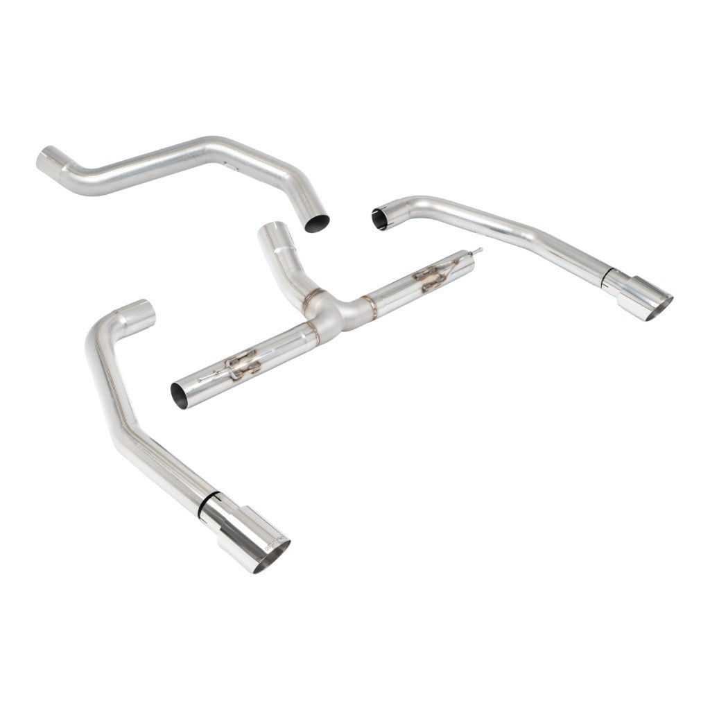 MILLTEK SSXINE115 Filter-Back Exhaust, 2.76'' (GT-90 Polished Tips) for INEOS Quartermaster 3.0 (B57 / B58) 2024- Photo-0 