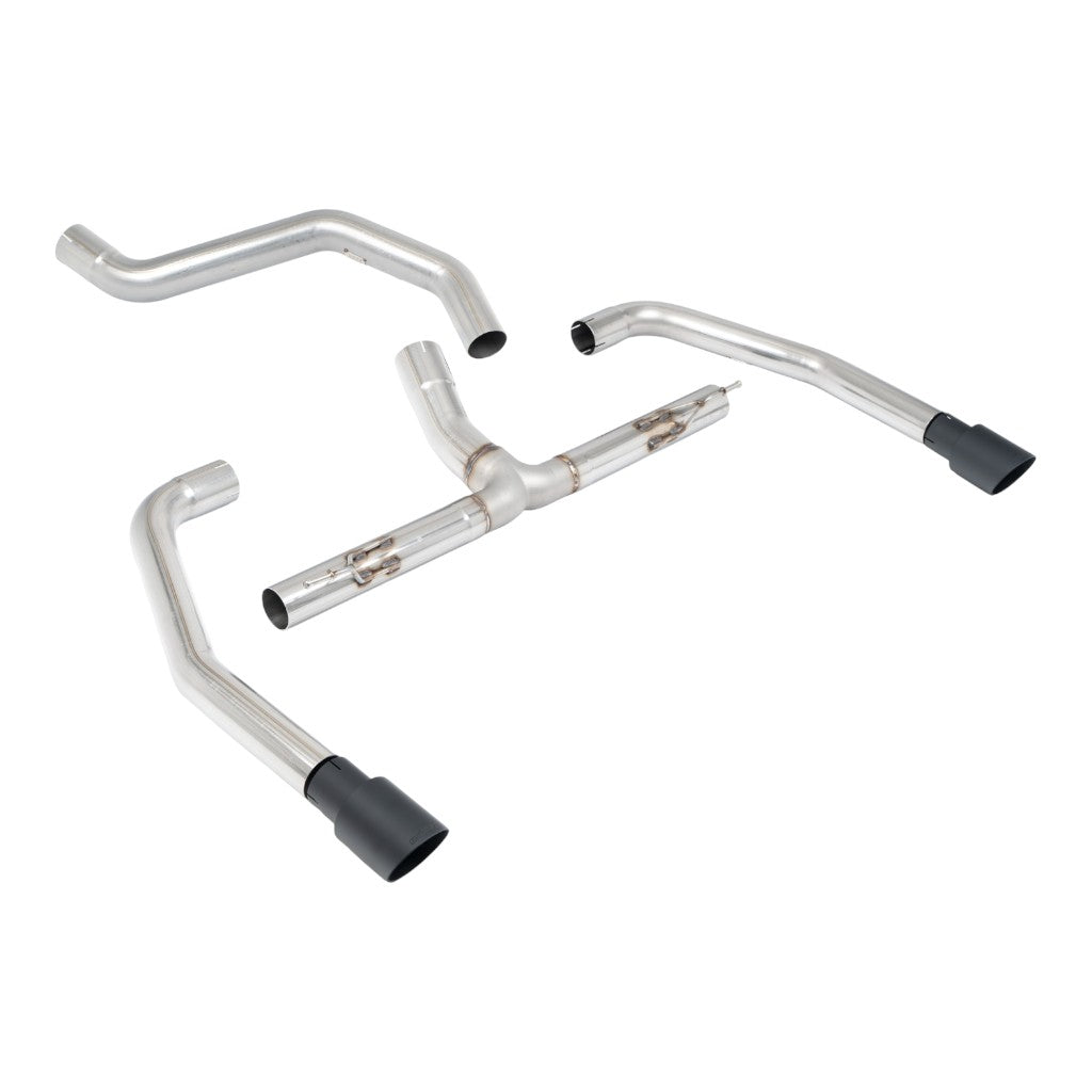 MILLTEK SSXINE116 Filter-Back Exhaust, 2.76'' (GT-90 Cerakote Black Tips) for INEOS Quartermaster 3.0 (B57 / B58) 2024- Photo-0 