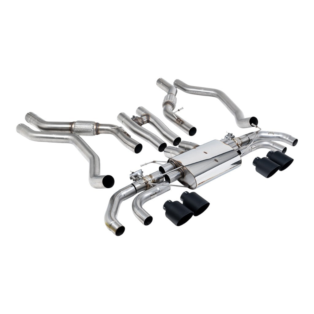 MILLTEK SSXLR225 Cat-Back Exhaust, 3.15" (Cerakote Black GT-115 Tips) for LAND ROVER Range Rover Sport SV (L461) 2024- Photo-0 