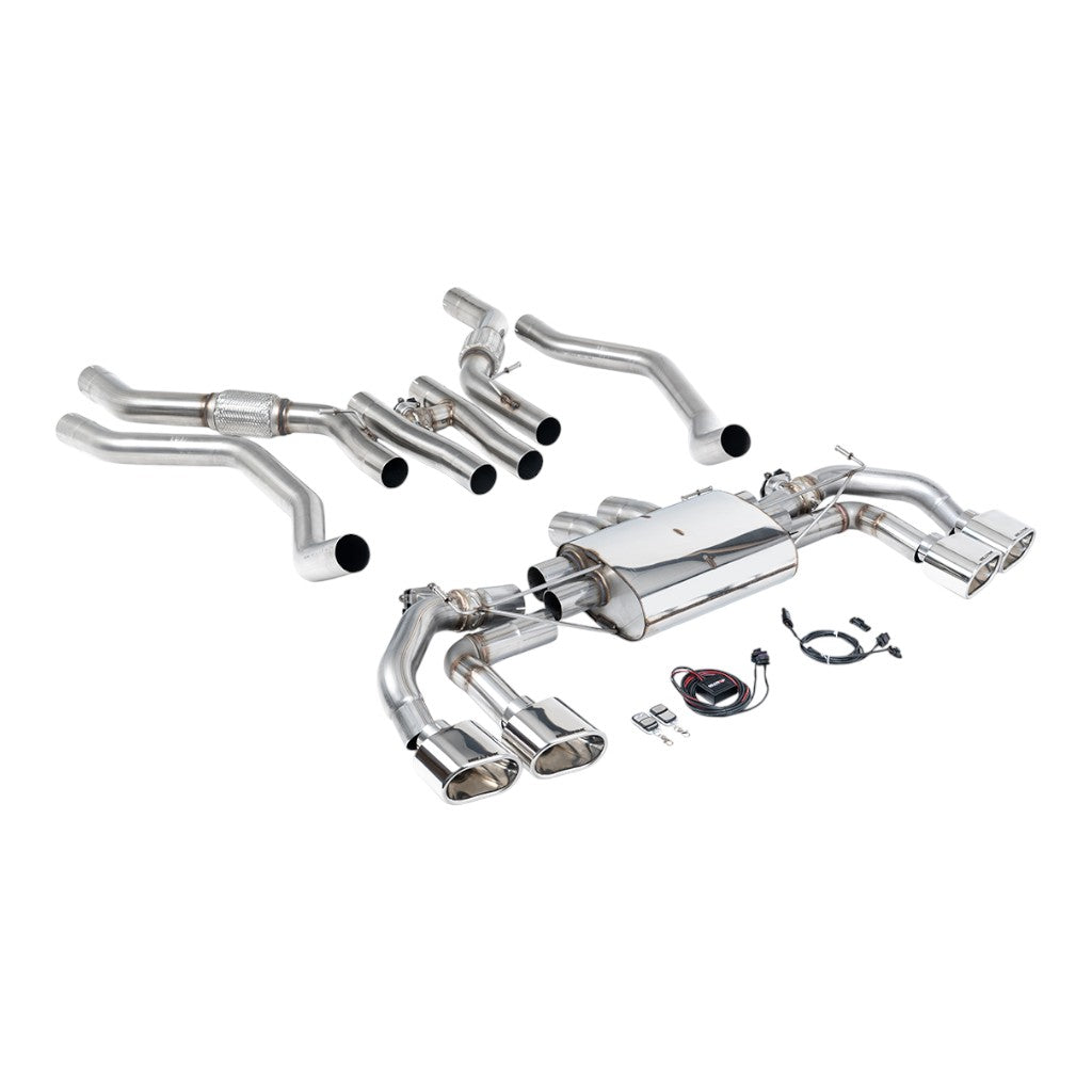 MILLTEK SSXLR229 Cat-Back Exhaust, 3.15" (Polsihed Tips) for LAND ROVER Range Rover Sport P530 (L461) 2023- Photo-0 