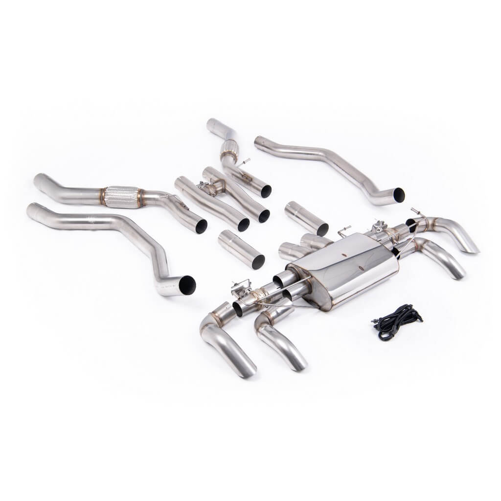 MILLTEK SSXLR245 Cat-Back Exhaust System, 3.15\" for LAND ROVER Range Rover P530 LWB (L460) 2024- Photo-0 