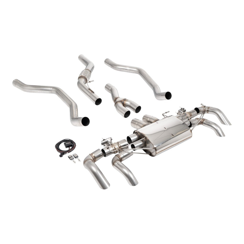 MILLTEK SSXLR252 Cat-Back Exhaust, 3.15'' (Downturn Tips) for LAND ROVER Range Rover Vogue L460 SWB (P400) 2022- Photo-0 