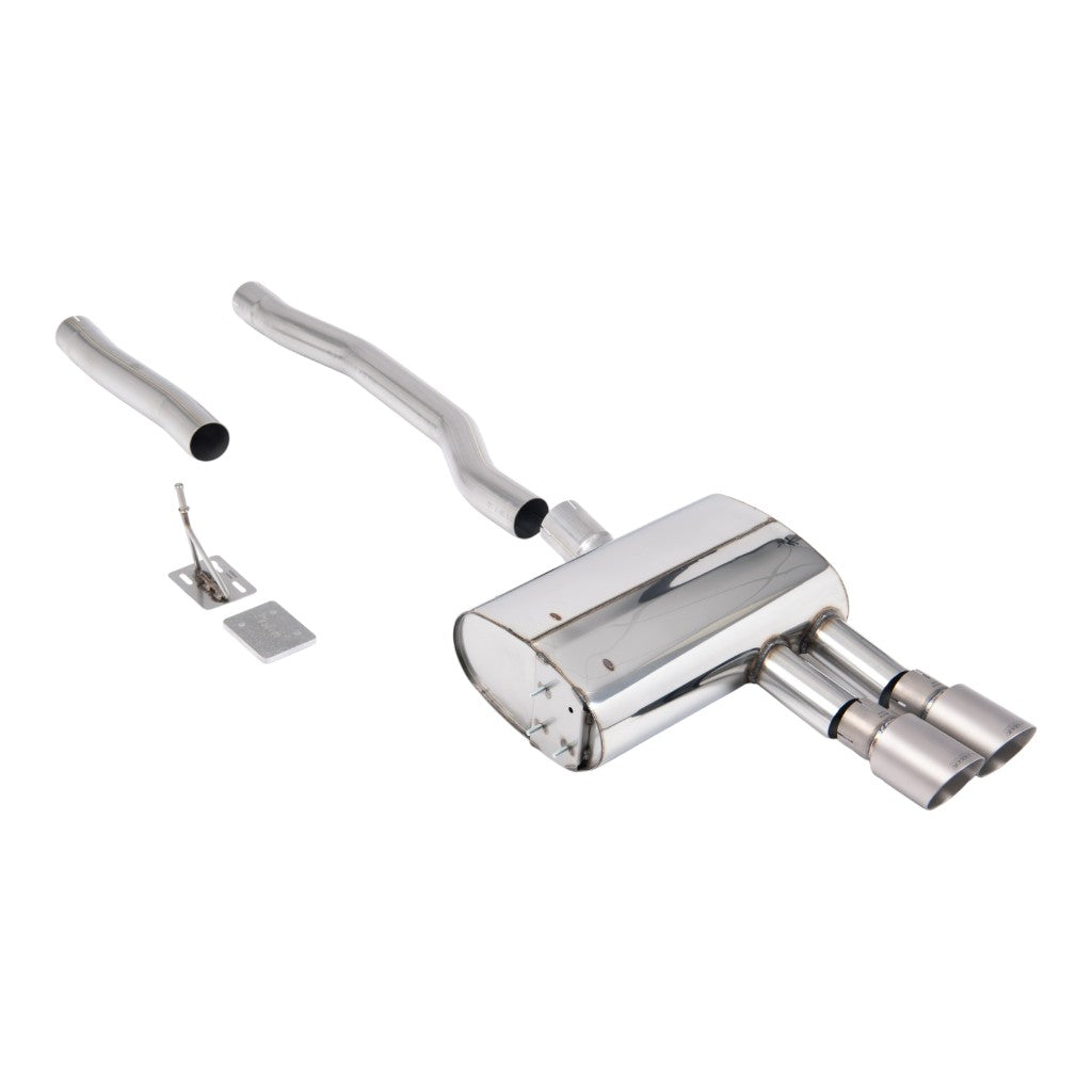 MILLTEK SSXM499 Filter-Back Exhaust, 2.76" (Titanium GT-90 Trims) for MINI Cooper S LCI EU (F56) GPF/OPF 2020-2024 Photo-0 