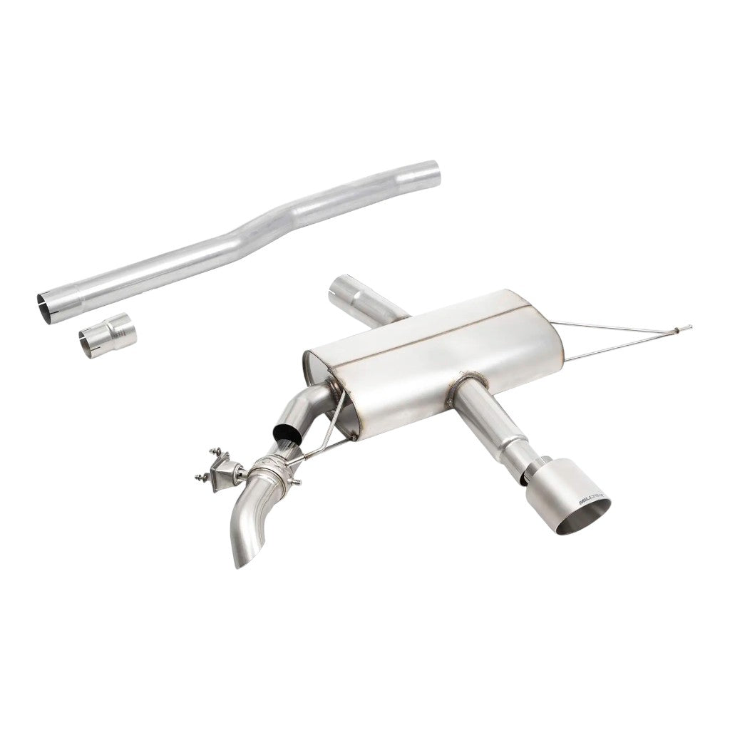 MILLTEK SSXM512 Filter-Back Exhaust, 3'' (Brushed Titanium Tip) for MINI JCW (F66) OPF/GPF 2024- Photo-0 