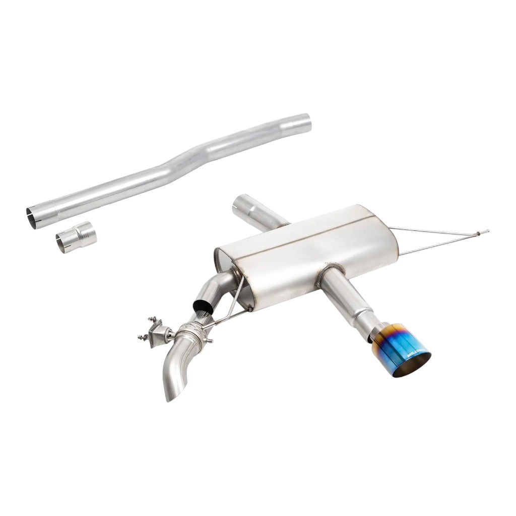 MILLTEK SSXM513 Filter-Back Exhaust, 3'' (Blue Titanium Tip) for MINI JCW (F66) OPF/GPF 2024- Photo-0 