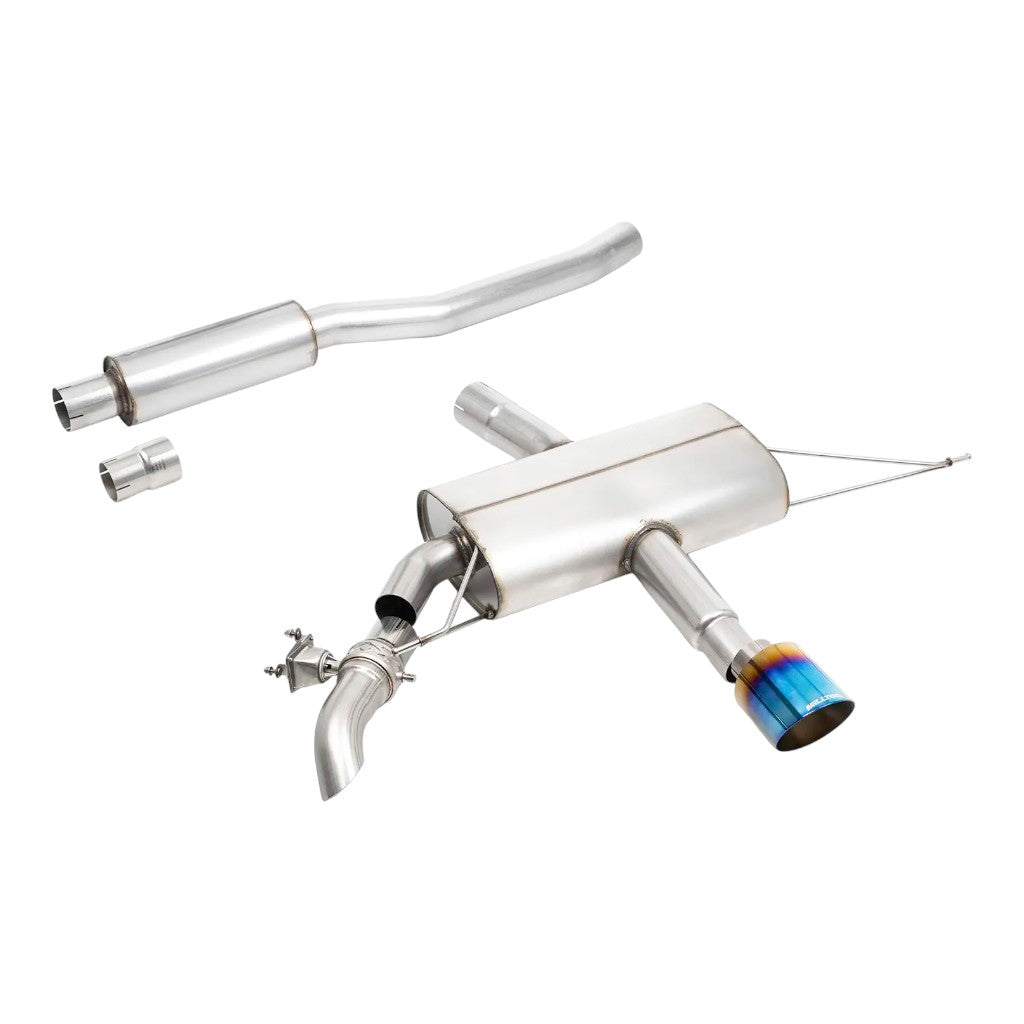 MILLTEK SSXM518 Filter-Back Exhaust, 3'' (Blue Titanium Tip) for MINI JCW (F66) OPF/GPF 2024- Photo-0 