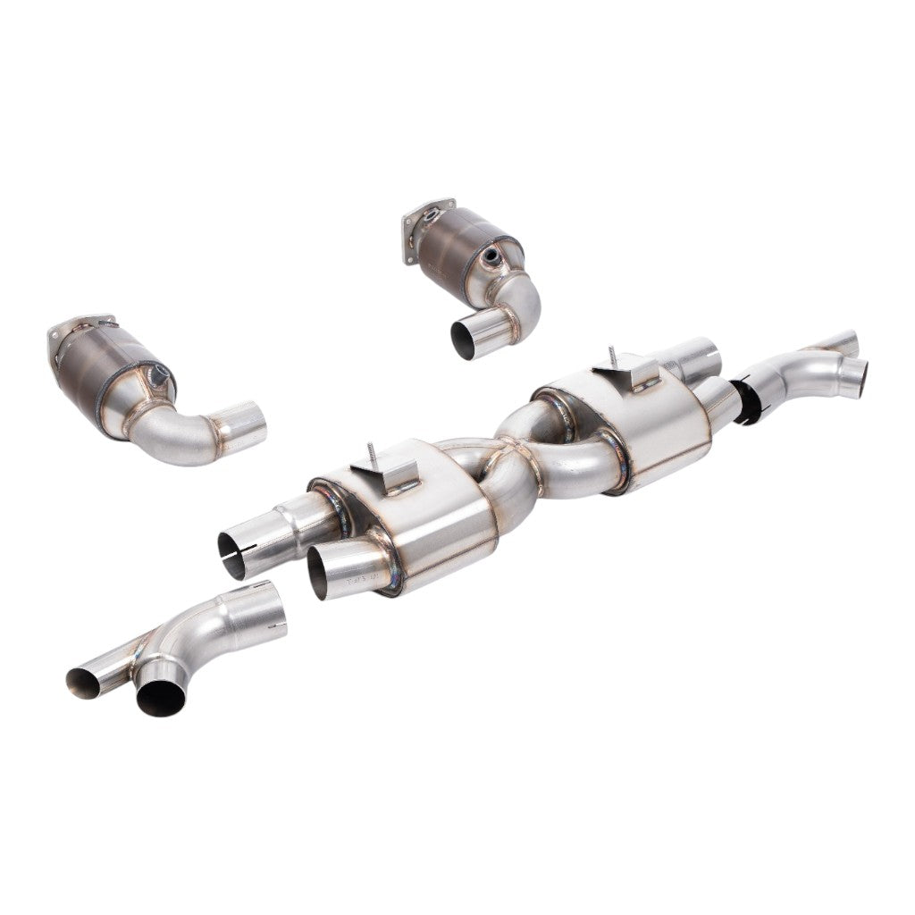 MILLTEK SSXPO205 Full Exhaust System for PORSCHE 911 Turbo S (991.2) 2016-219 Photo-0 
