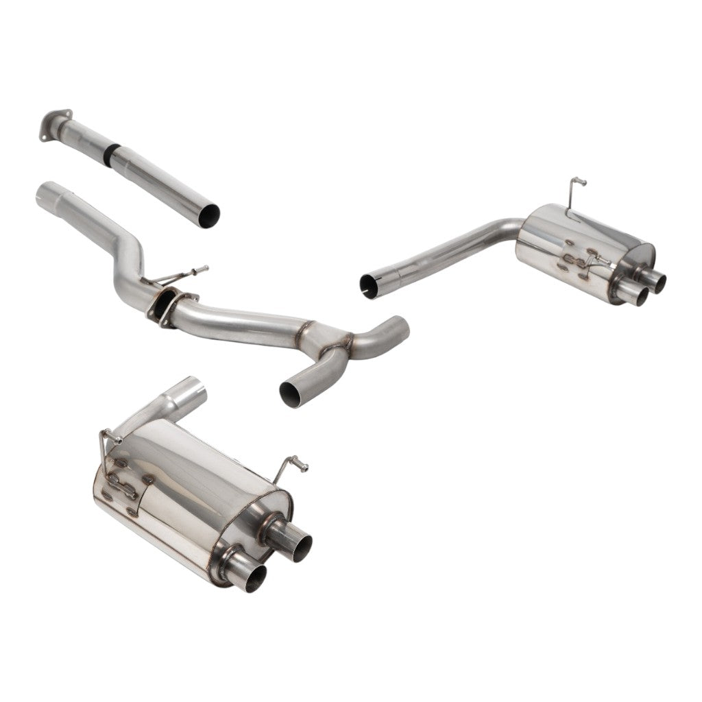 MILLTEK SSXSB155 Cat-Back Exhaust, 3'' (GT-100 Polished Tips) for SUBARU Impreza WRX 2.4T (VB) 2022- Photo-0 