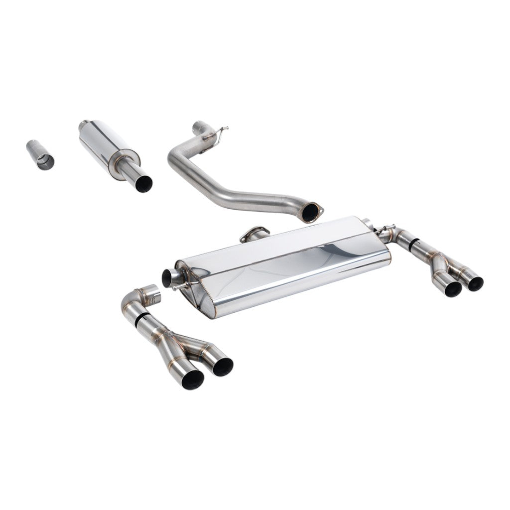 MILLTEK SSXSE258 Filter-Back Exhaust, 3.15" for CUPRA Leon 300ps (MK4) OPF/GPF 2021- Photo-0 