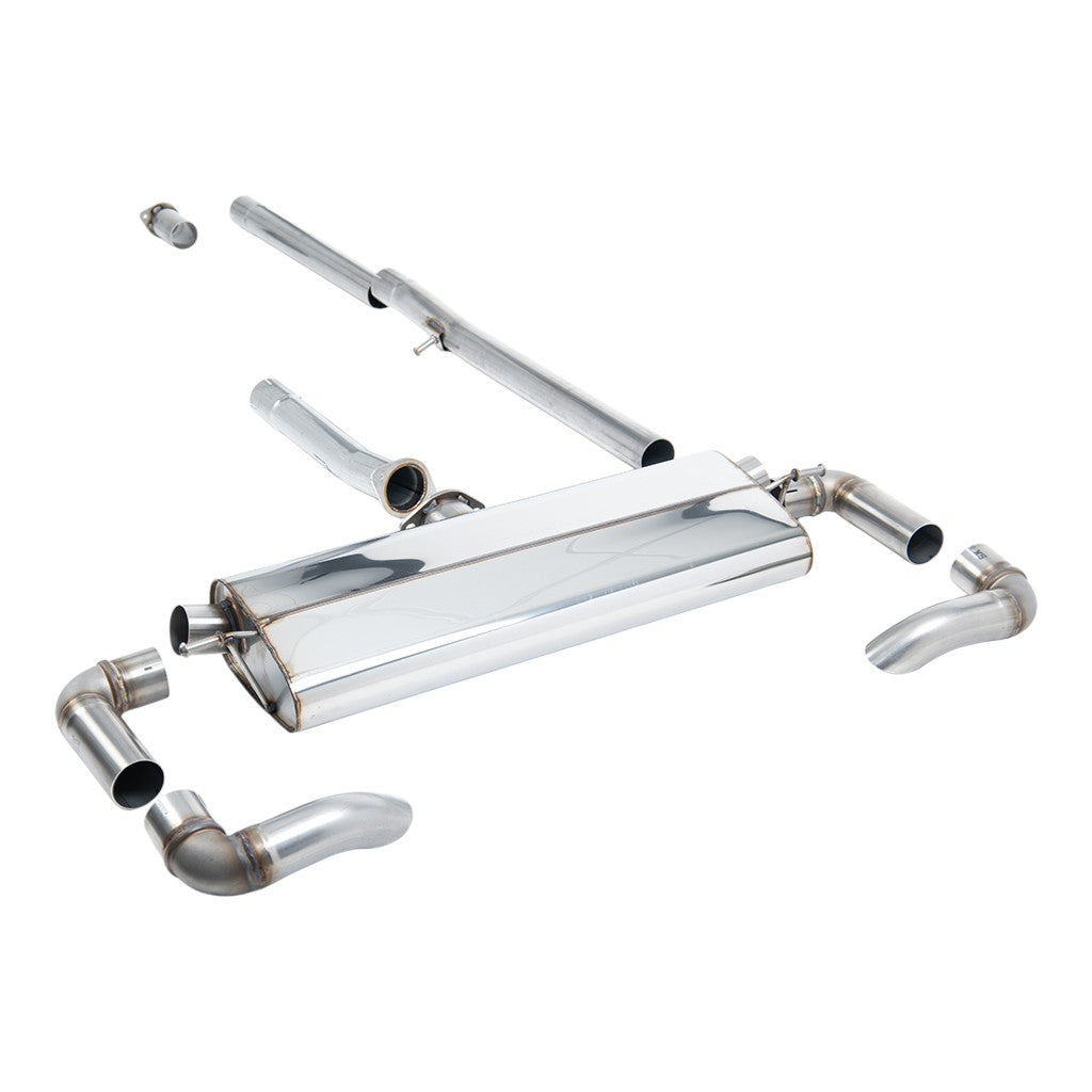 MILLTEK SSXSE288 Filter-Back Exhaust, 2.76" for CUPRA Formentor 1.4 PHEV 245ps OPF/GPF 2022- Photo-0 