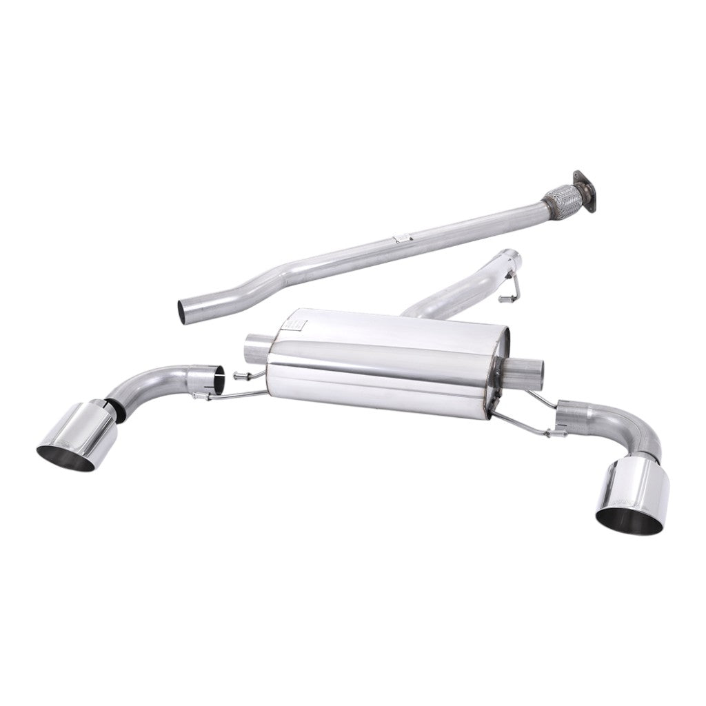 MILLTEK SSXTY170 Secondary Cat-Back Exhaust, 2.5" for TOYOTA GR86 2.4L 2022- Photo-0 