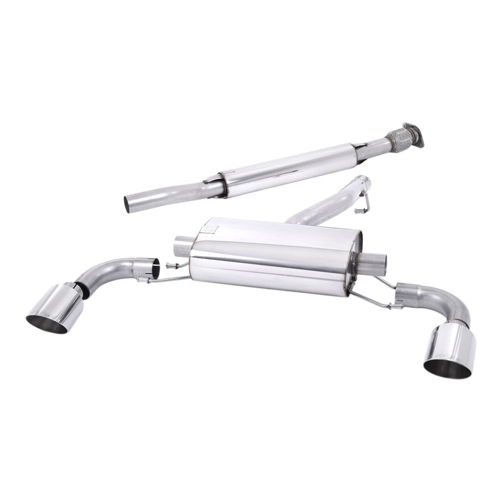 MILLTEK SSXTY171 Secondary Cat-Back Exhaust, 2.5" for TOYOTA GR86 2.4L 2022- Photo-0 
