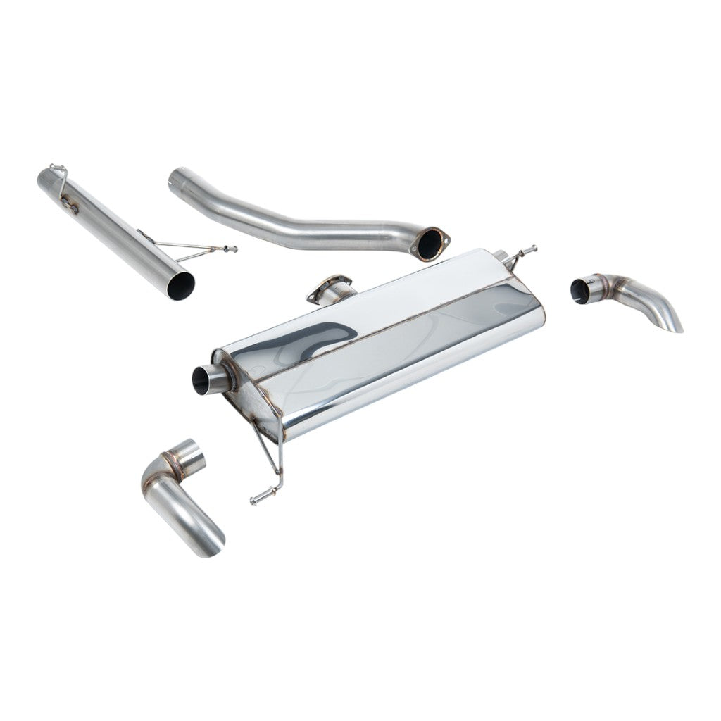 MILLTEK SSXVW738 Cat-Back Exhaust, 3.15" (Downturn Tips) for VW Atlas 3.6 2022- Photo-0 