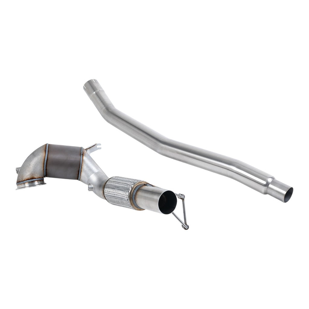 MILLTEK SSXVW740 De-Cat Downpipe V2, 3.15" for VW Arteon 2.0 TSI 280ps 2022- Photo-0 