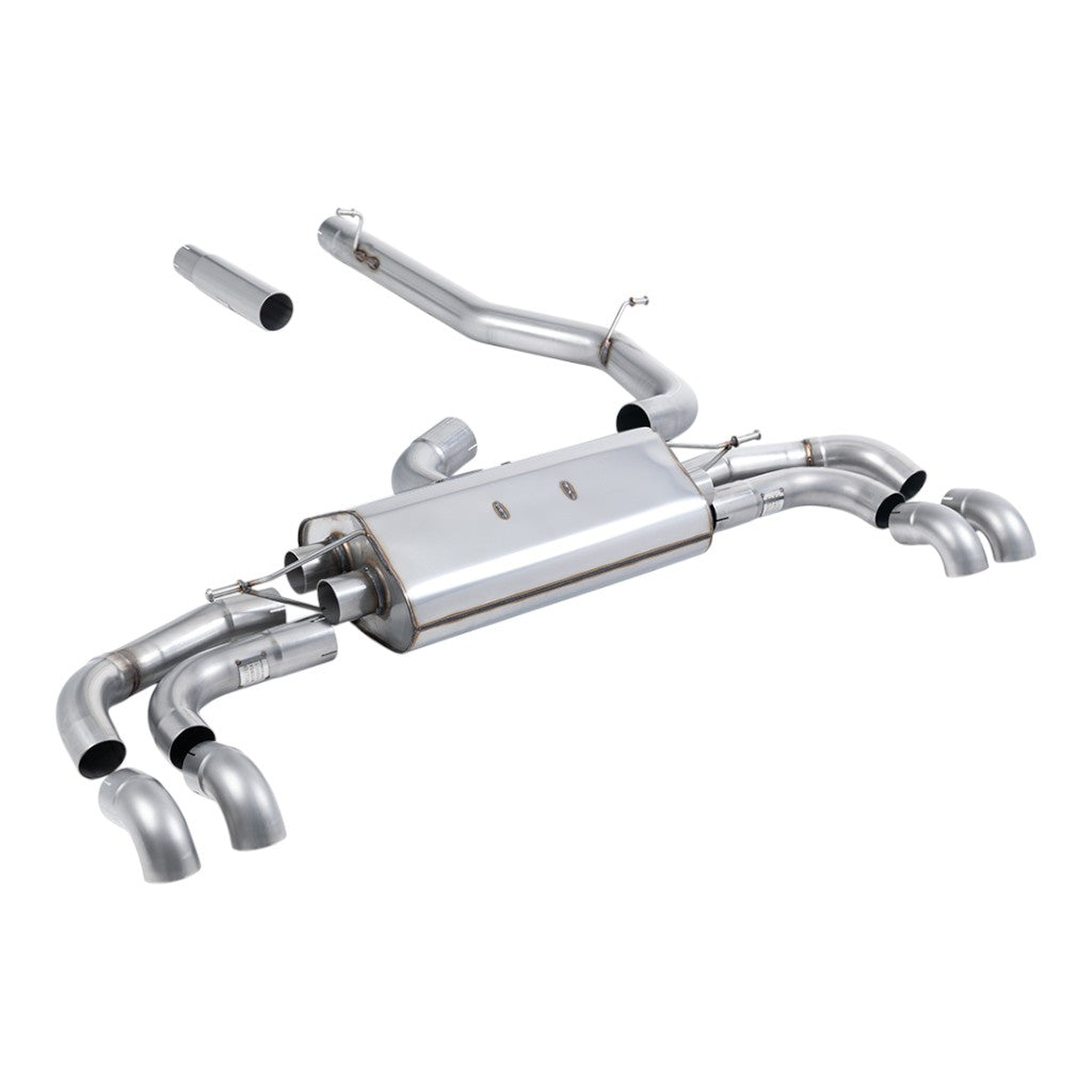 MILLTEK SSXVW742 Cat-Back Exhaust, 3" for VW Tiguan R-Line 2.0 TSI LWB 2022- Photo-0 