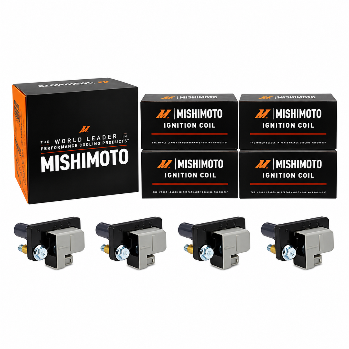MISHIMOTO MMIG-WRX-0404 Ignition Coil, Set of 4 for SUBARU WRX/STI 2004-2010 Photo-3 