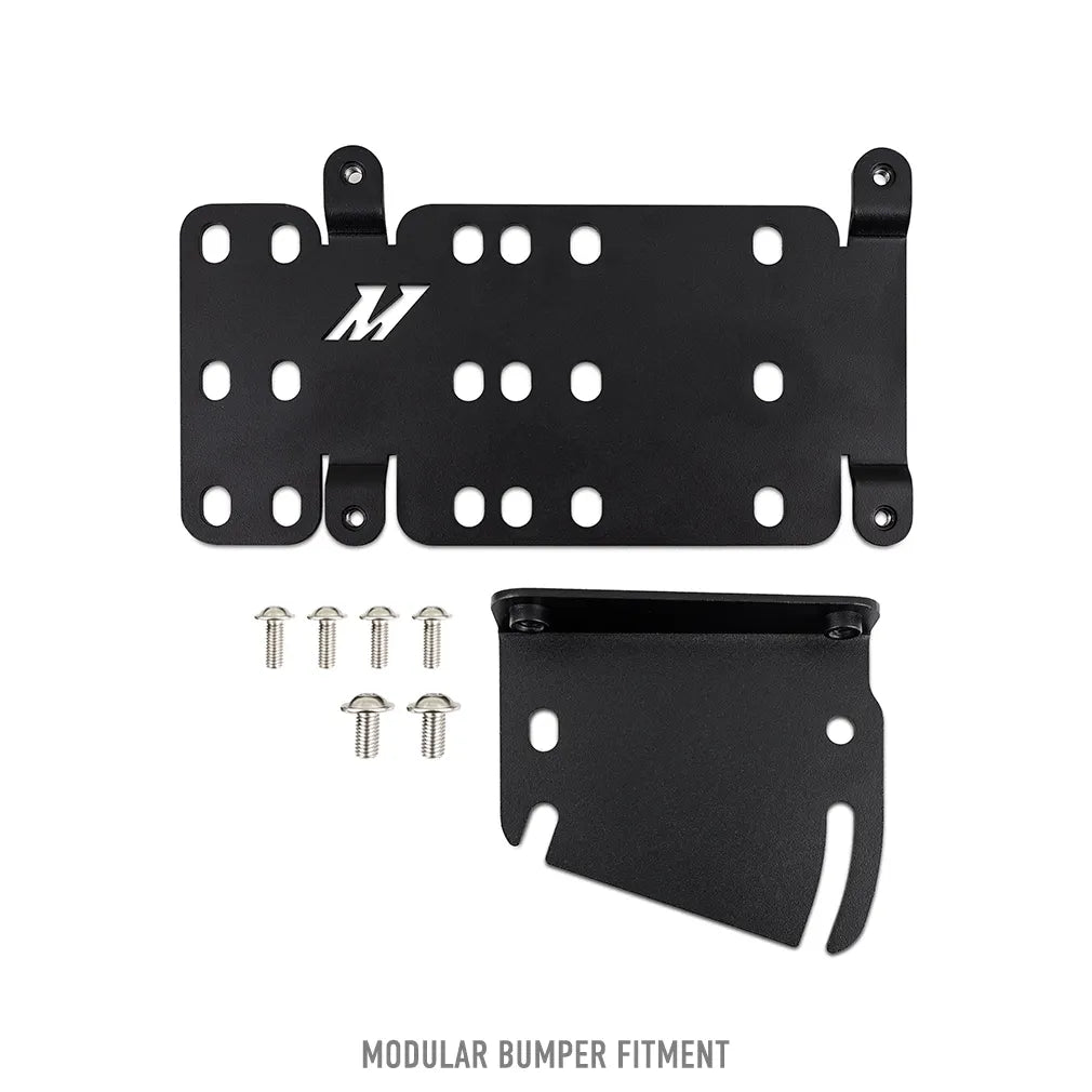 MISHIMOTO MMLP-BR-21M Modular Bumper License Plate Relocation for FORD Bronco 2021 Photo-0 