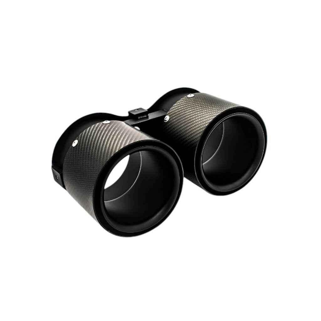 NOVITEC C1 750 45 Tailpipes, Black with Carbon Cover, 2pcs for MCLAREN 750S 2023- Photo-0 