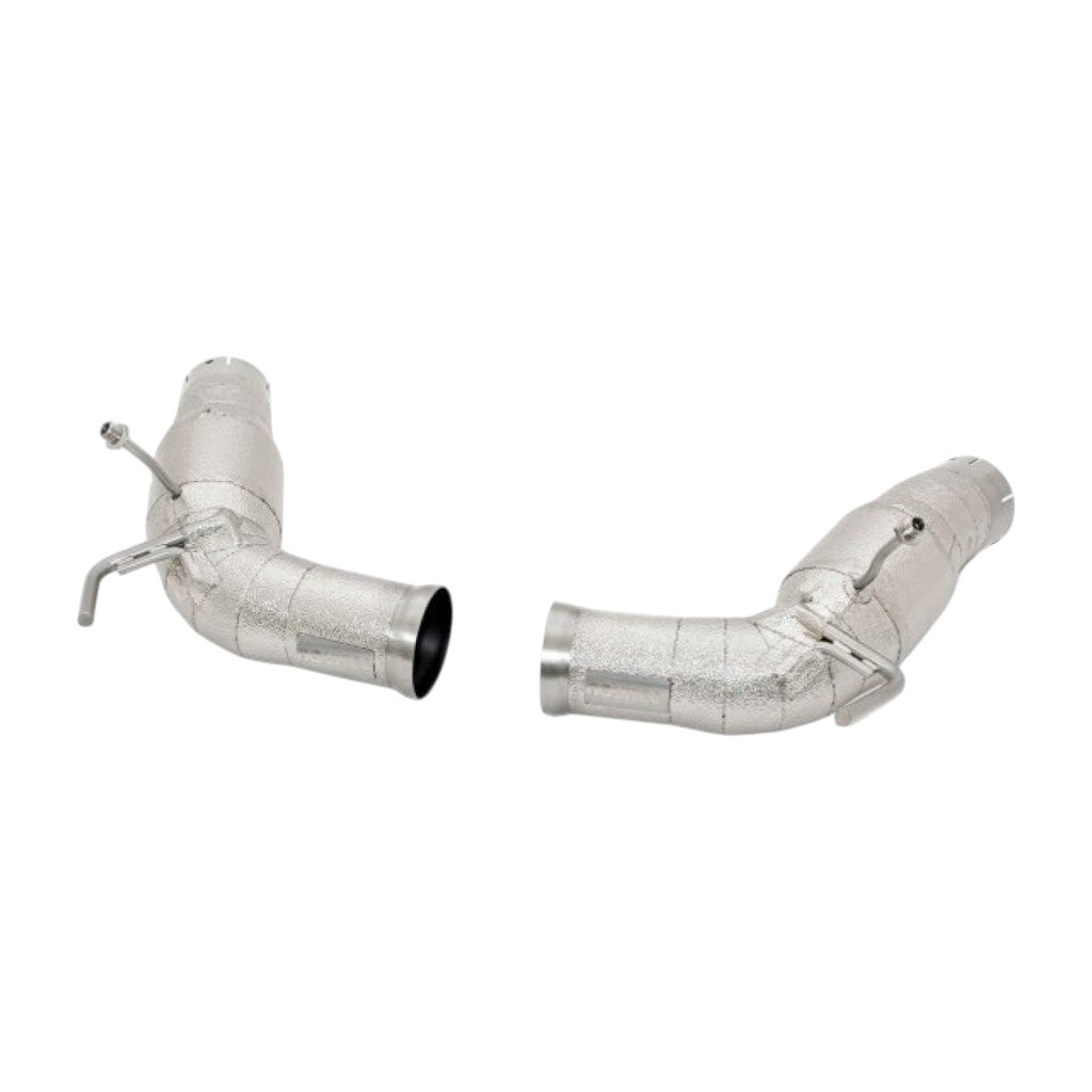NOVITEC F1 296 10 Exhaust System Race, Without Flap-Regulation, Stainless Steel for FERRARI 296 2021- Photo-0 