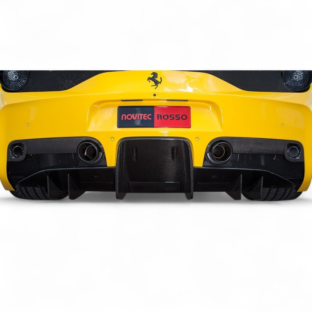 NOVITEC F1 458 66 Exhaust System With Flap-Regulation, Stainless Steel for FERRARI 458 Speciale 2013-2015 Photo-1 