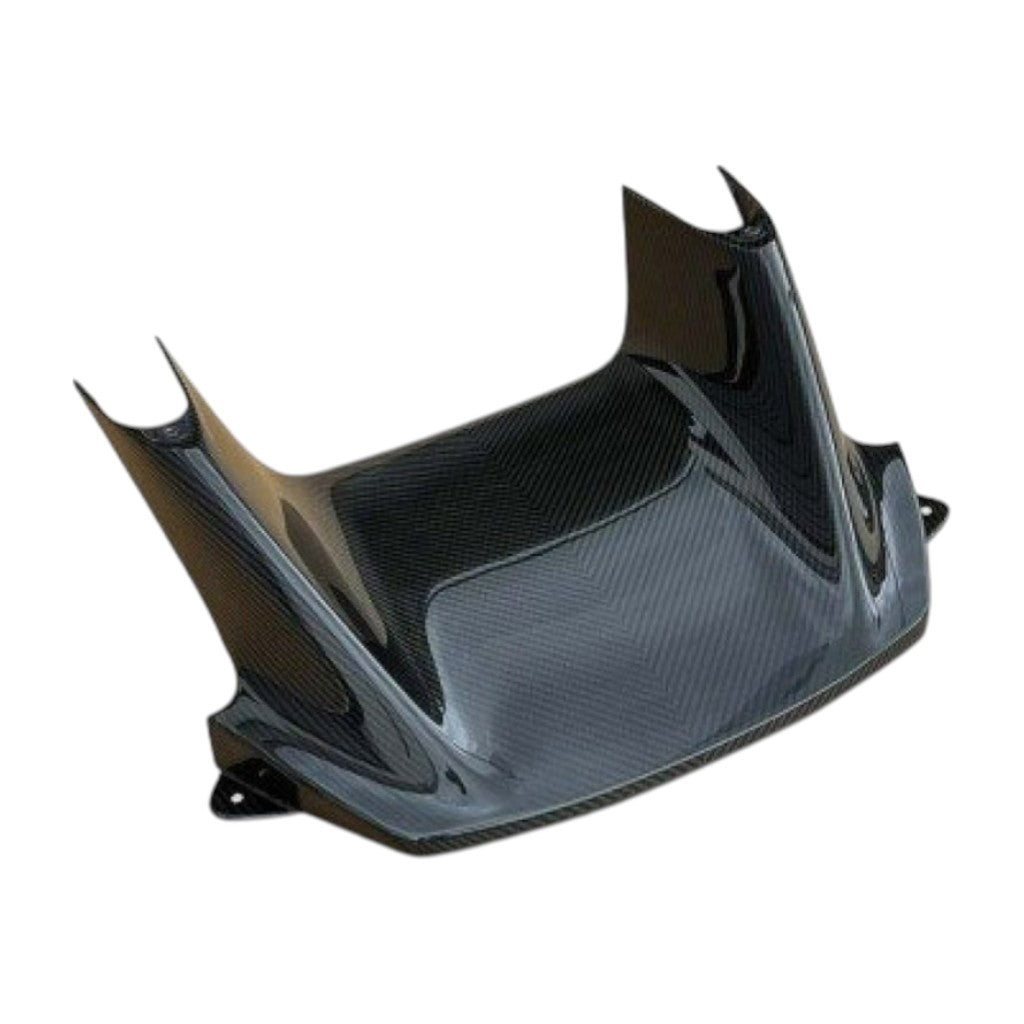 NOVITEC F6 090 31 Front Bumper Center Part, Visible Carbon (Cars Without Front Camera) for FERRARI SF90 2019- Photo-0 