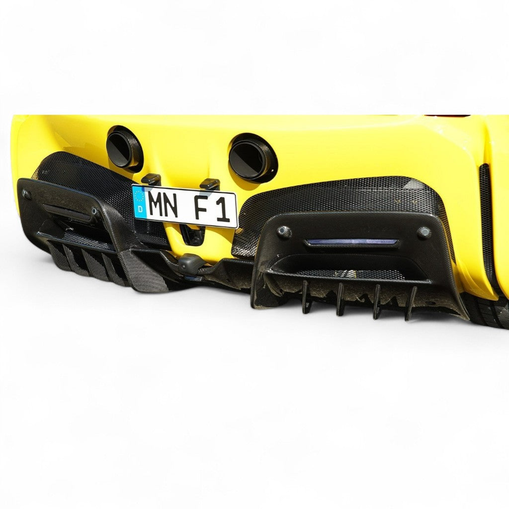NOVITEC F6 090 34 Diffuser, Visible Carbon for FERRARI SF90 2019- Photo-1 