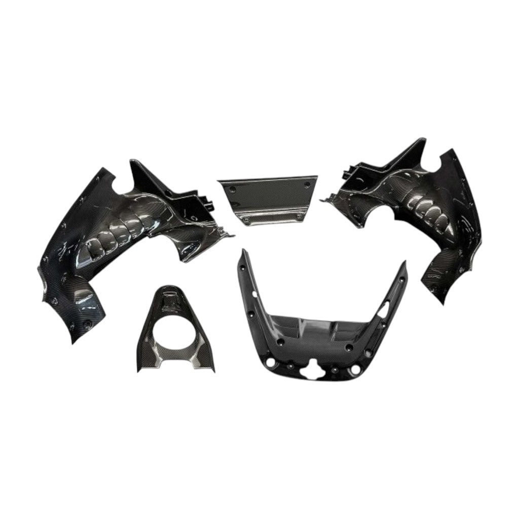 NOVITEC F6 090 36 Cover Engine Bay, Visible Carbon for FERRARI SF90 Stradale 2019- Photo-0 