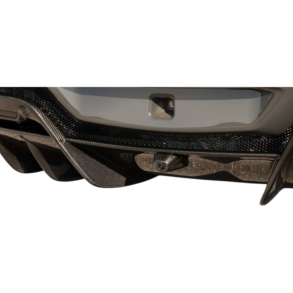 NOVITEC F6 296 56 Rear-View Camera Cover, Visible Carbon for FERRARI 296 2021- Photo-1 
