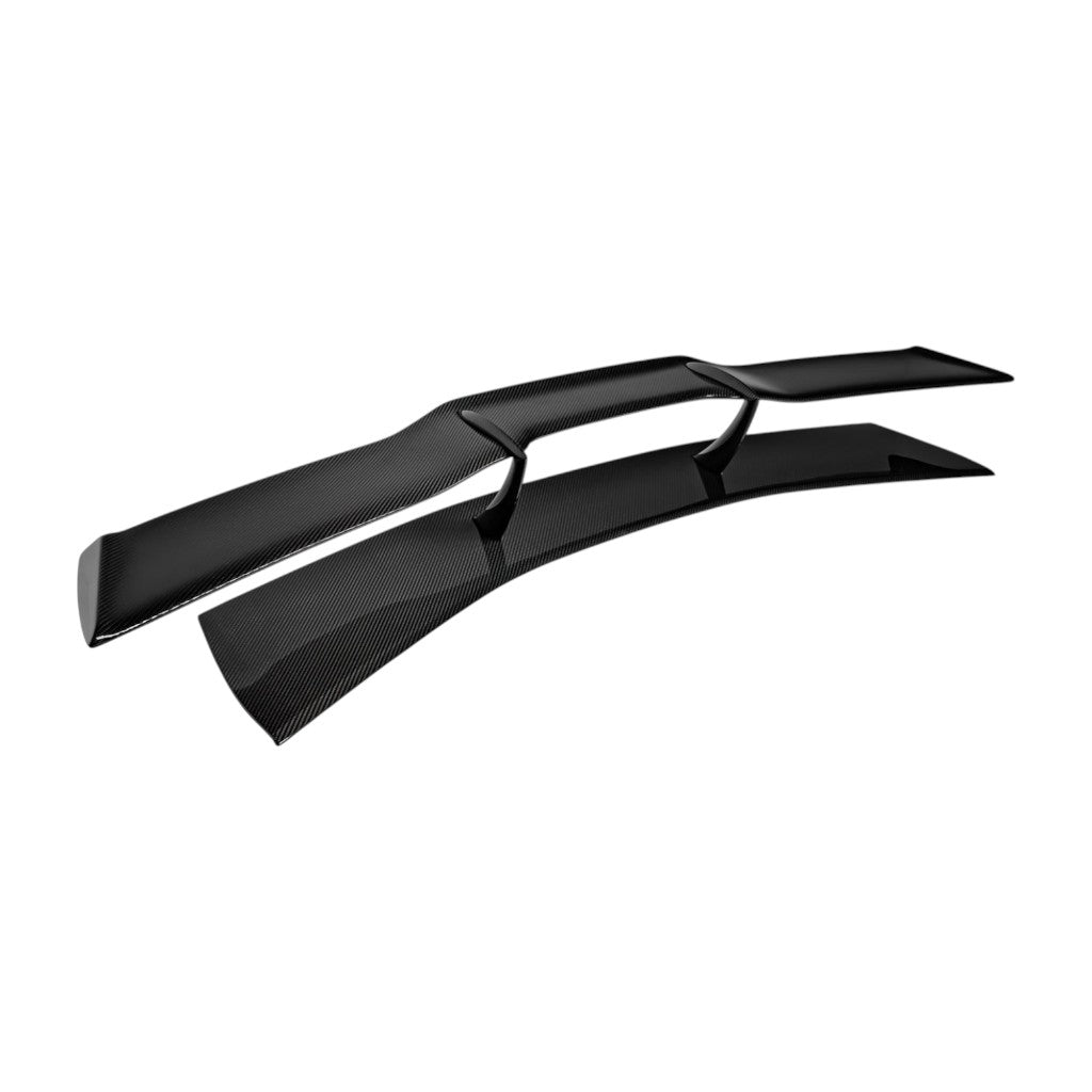 NOVITEC F6 296 70 Rear Wing N-Largo, Visible Carbon for FERRARI 296 2021- Photo-0 