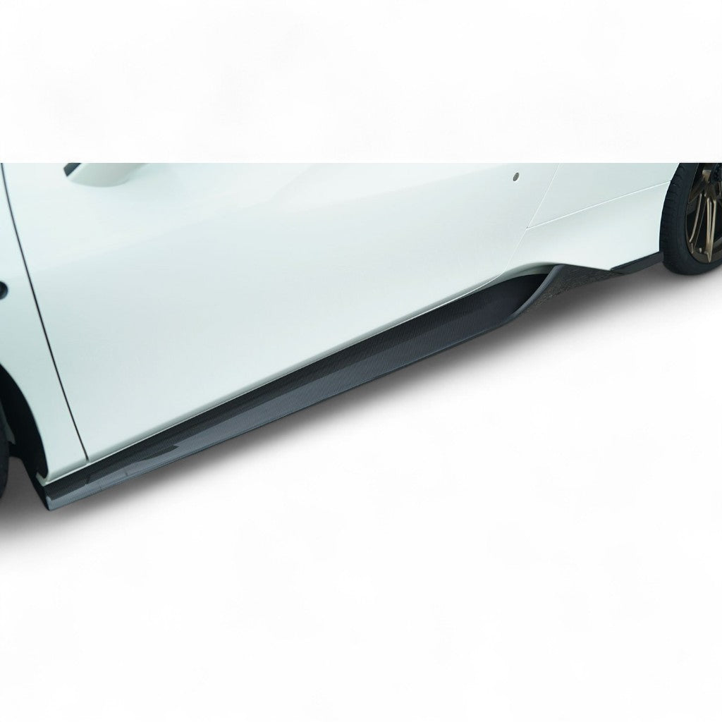 NOVITEC F6 488 72 Side Panels (Set), Visible Carbon for FERRARI 488 Pista 2018-2020 Photo-1 