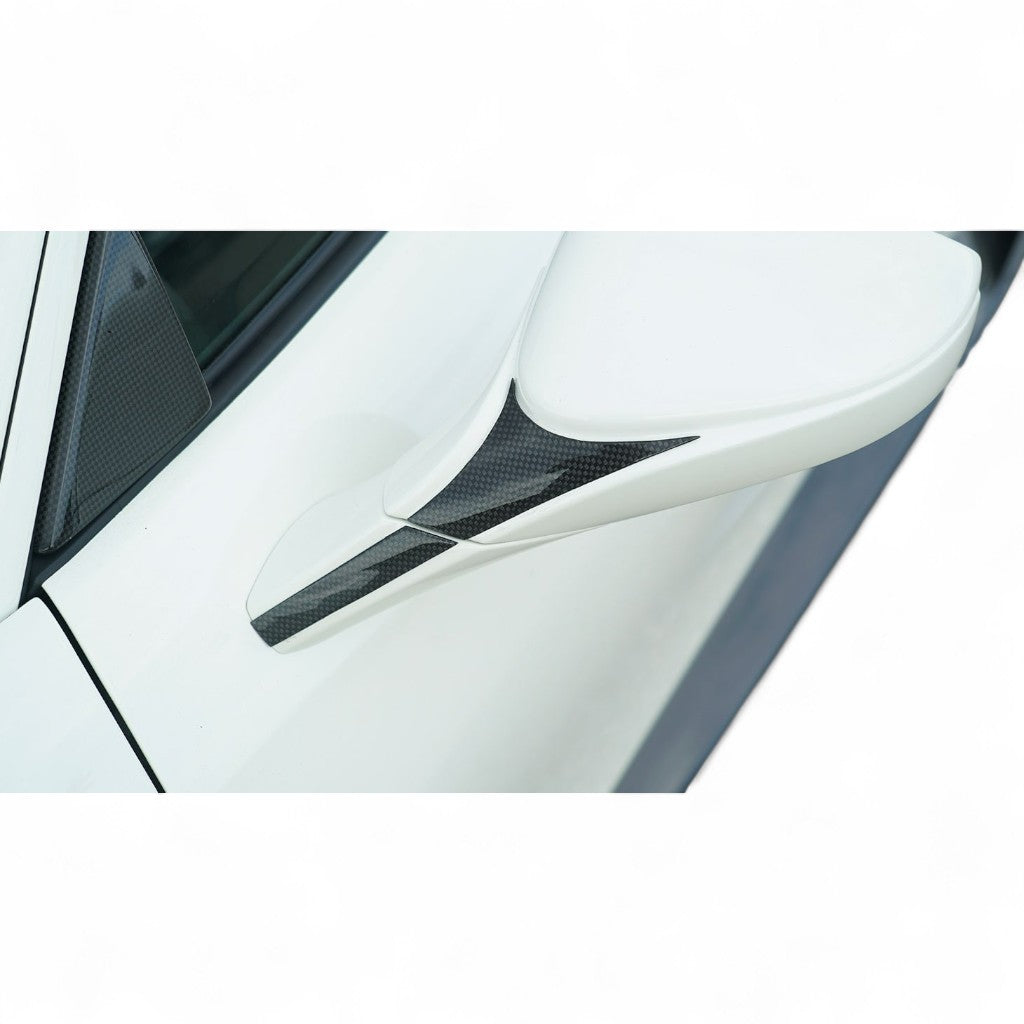 NOVITEC F6 488 75 Cover for Mirrors (Set), Visible Carbon for FERRARI 488 Pista 2018-2020 Photo-1 