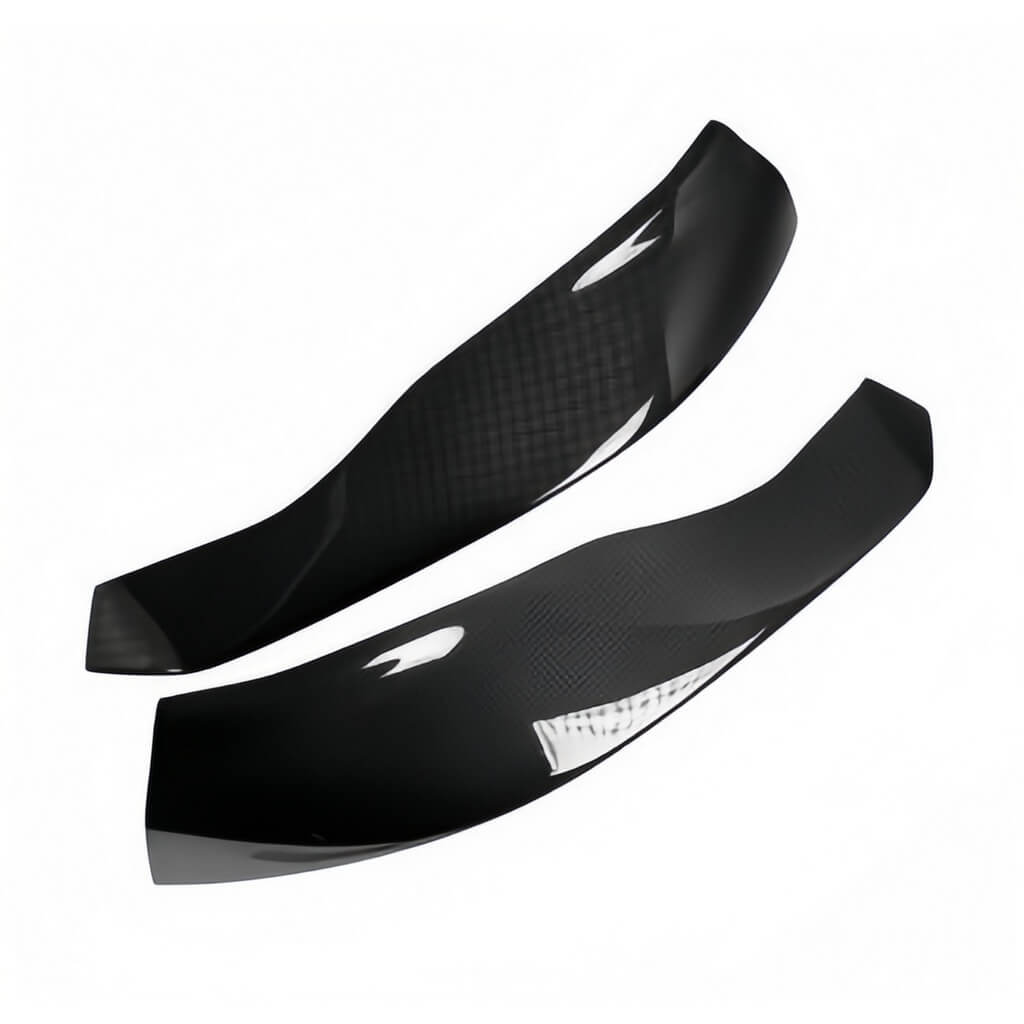 NOVITEC F6 666 21 Front Lip Attachment Side, Visible Carbon for FERRARI Purosangue 2022- Photo-0 