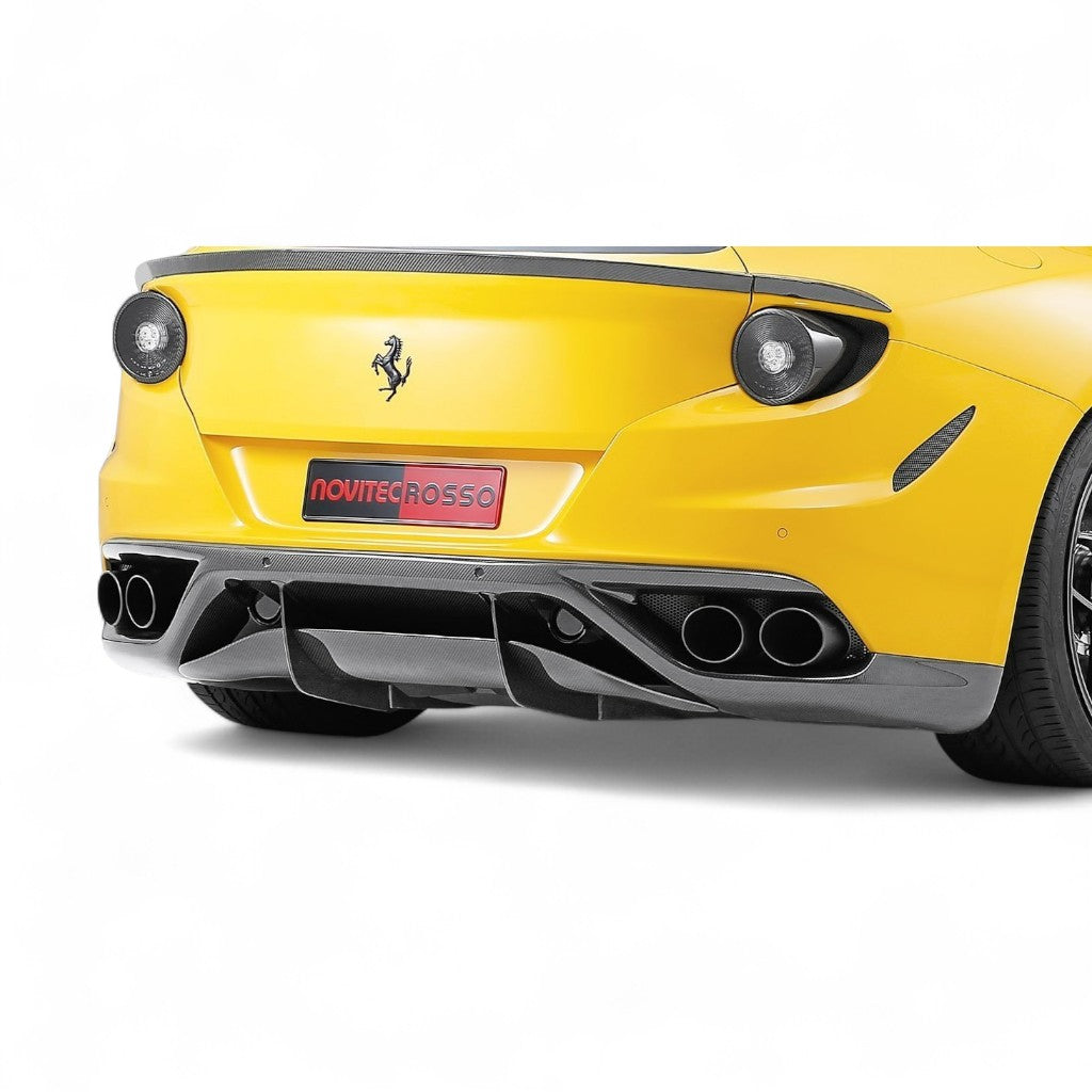 NOVITEC F6 777 27 Diffuser, Visible Carbon for FERRARI FF 2011-2016 Photo-1 