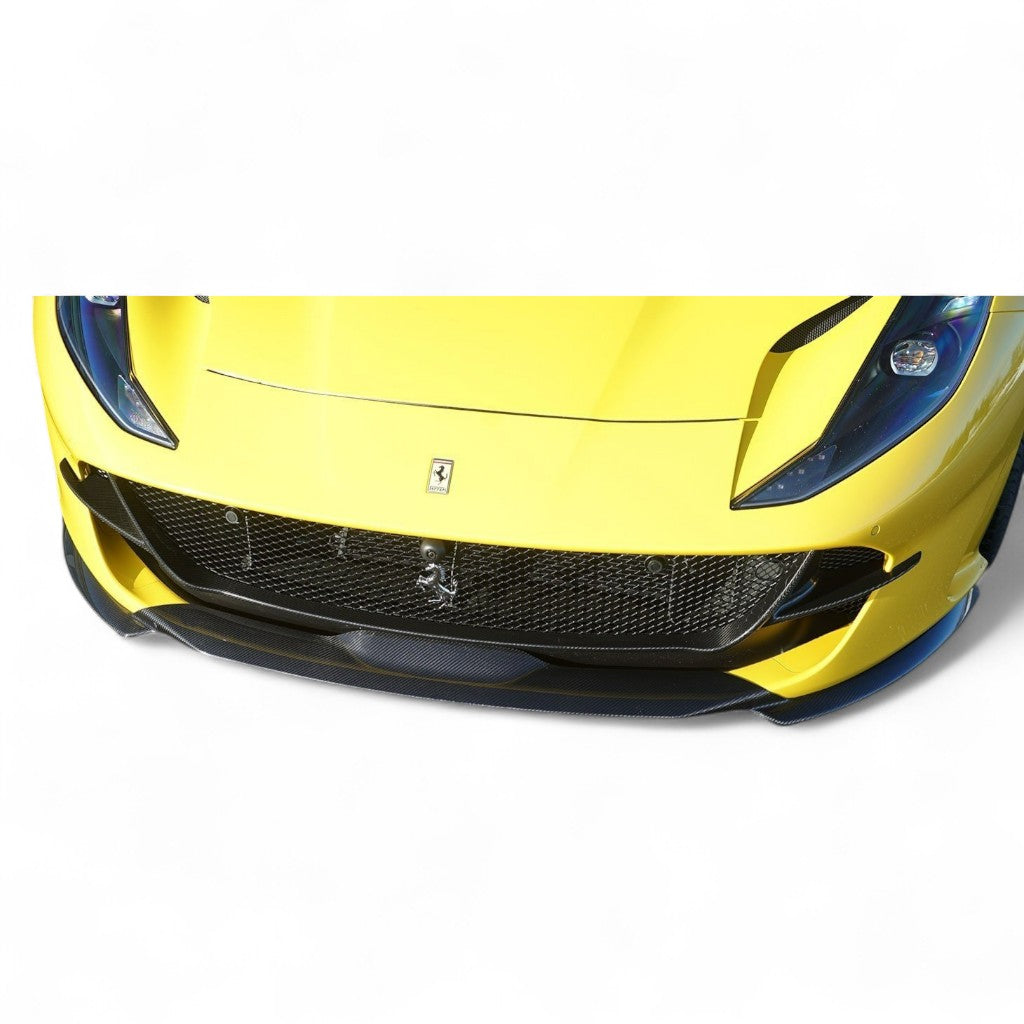 NOVITEC F6 812 20 Front Spoiler Lip, Visible Carbon for FERRARI 812 Superfast / GTS 2017-2024 Photo-1 