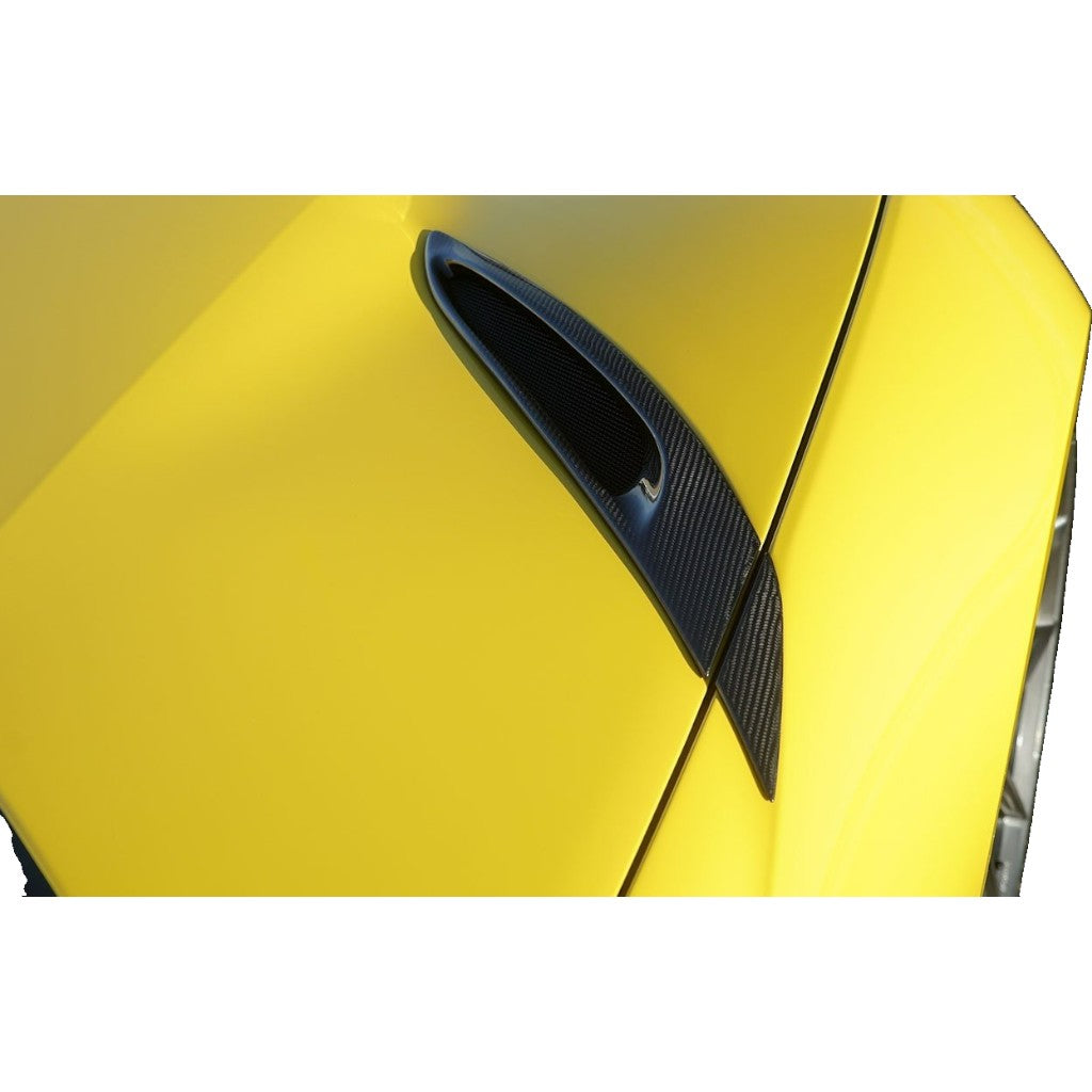 NOVITEC F6 812 23 Insert for Air-Outlet Engine Bonnet, Visible Carbon for FERRARI 812 Superfast / GTS 2017-2024 Photo-1 