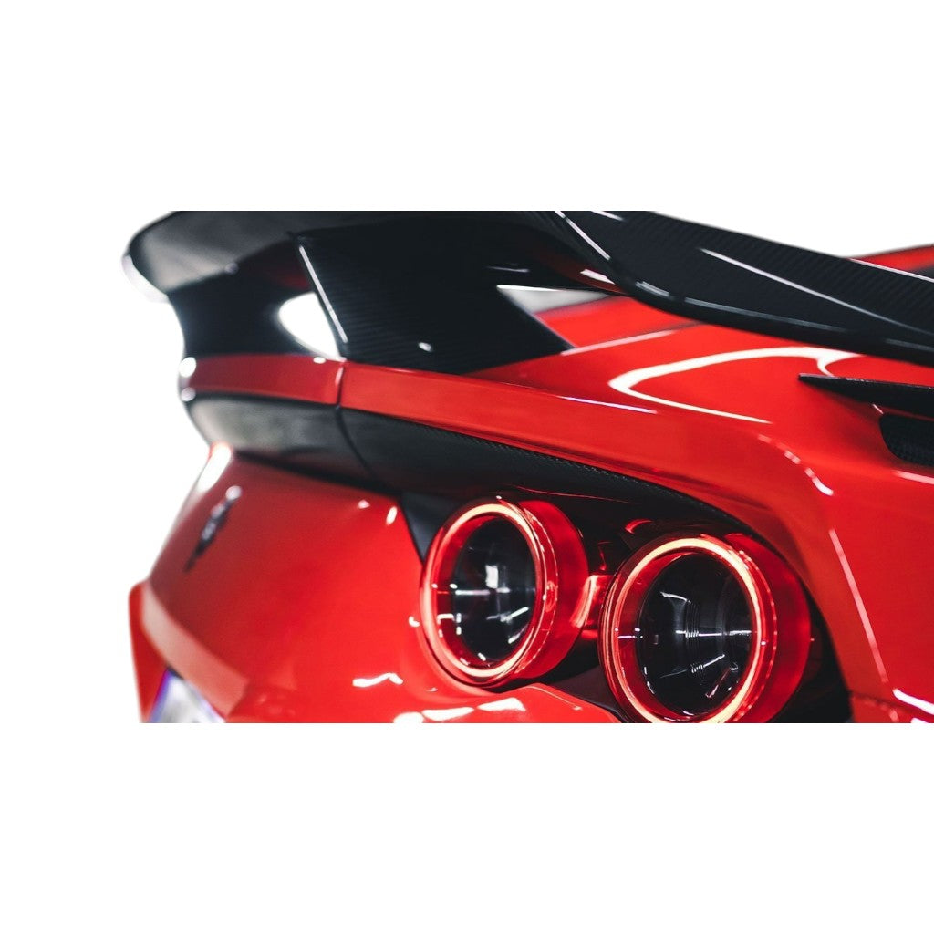 NOVITEC F6 812 53 Cover for Trunk Lid And Taillights N-Largo, Visible Carbon for FERRARI 812 Superfast 2017-2024 Photo-1 