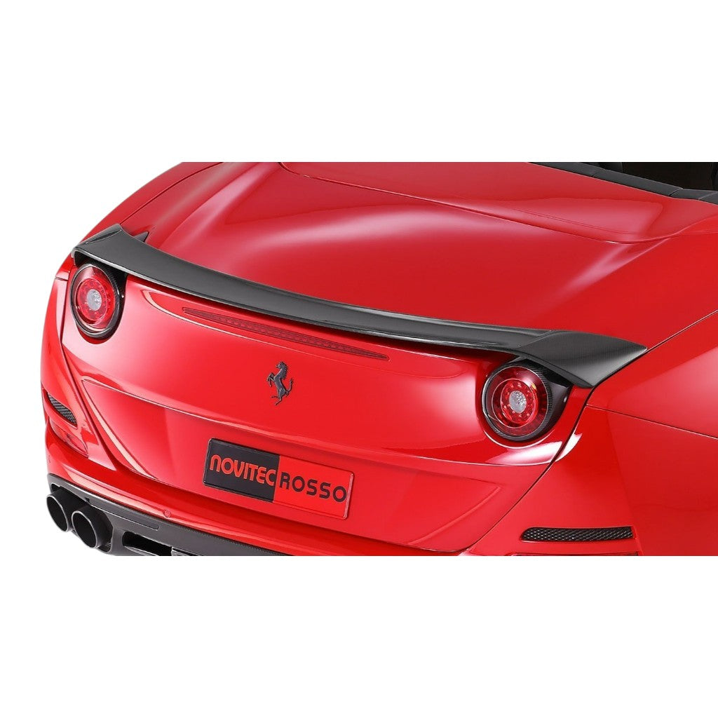 NOVITEC F6 888 70 Rear Wing N-Largo, Visible Carbon for FERRARI California 2008-2017 Photo-1 