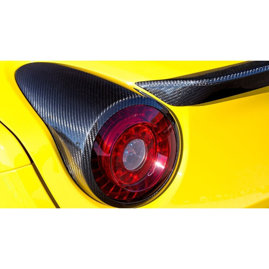 NOVITEC F6 888 77 Cover Taillights, Visible Carbon for FERRARI California 2008-2017 Photo-1 