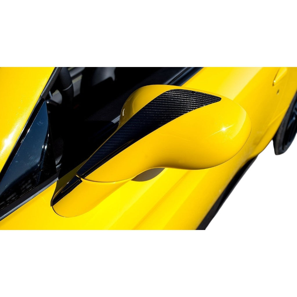 NOVITEC F6 888 80 Cover for Mirrors Kit, Visible Carbon for FERRARI California 2008-2017 Photo-1 