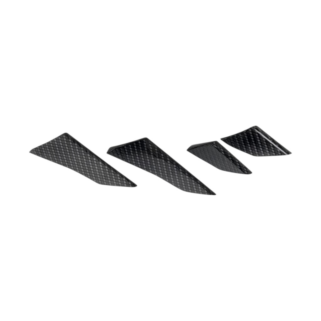 NOVITEC L6 111 62 Diffuser-Bars Rear Bumper, Visible Carbon for LAMBORGHINI Aventador S Coupe / Roadster 2016-2021 Photo-0 