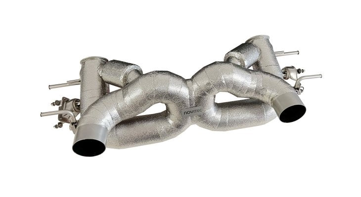 NOVITEC M1 004 26 Exhaust system (INCONEL version complete heat-protected) for MASERATI MC20 Photo-0 