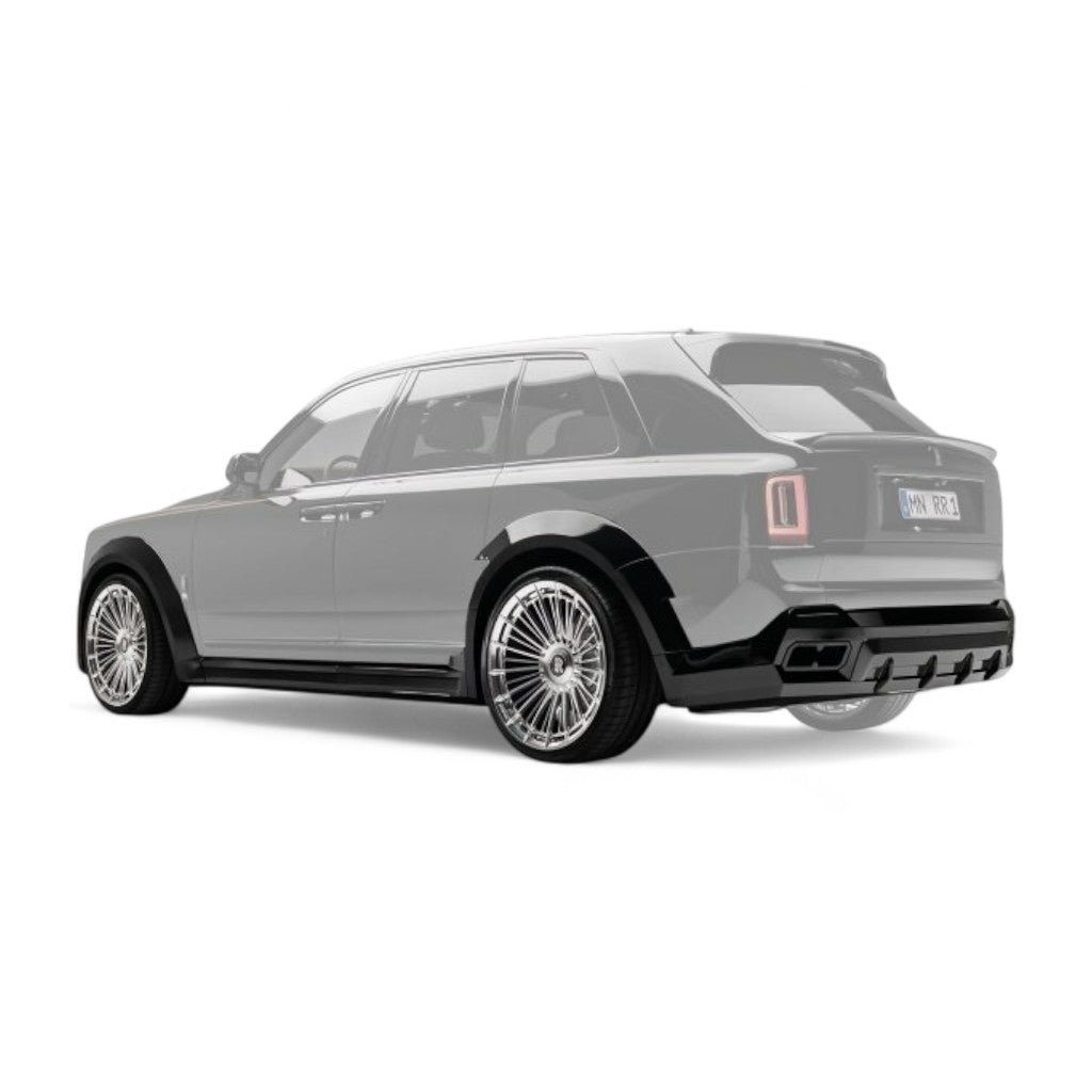 NOVITEC R6 333 05 Front Attachment and Rear Diffuser (Carbon) OVERDOSE S2 for ROLLS-ROYCE Cullinan Series II Photo-1 