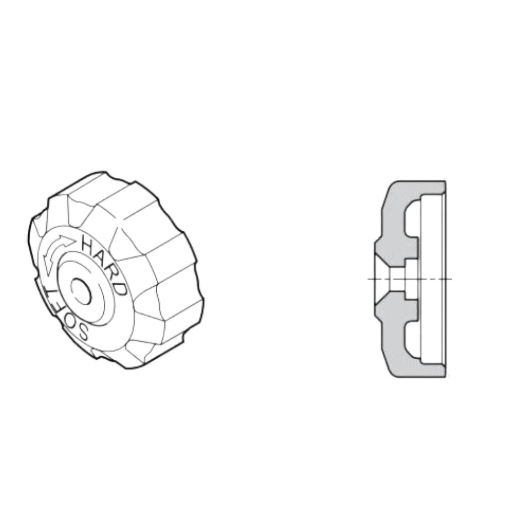 OHLINS 24633-01 Control Knob (H=15mm, D=31mm) Photo-0 